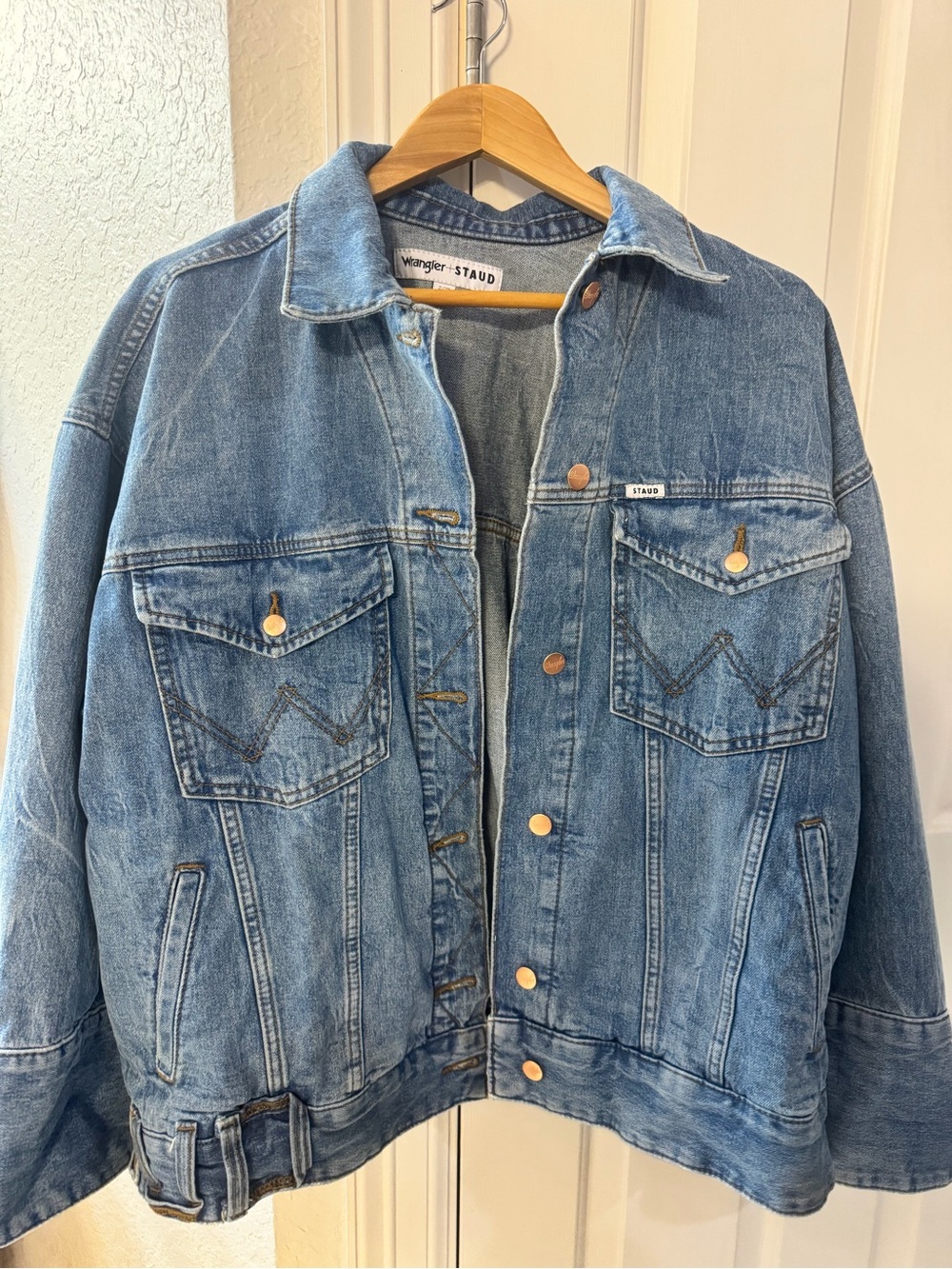 Women's Light Blue Denim Jean Jacket